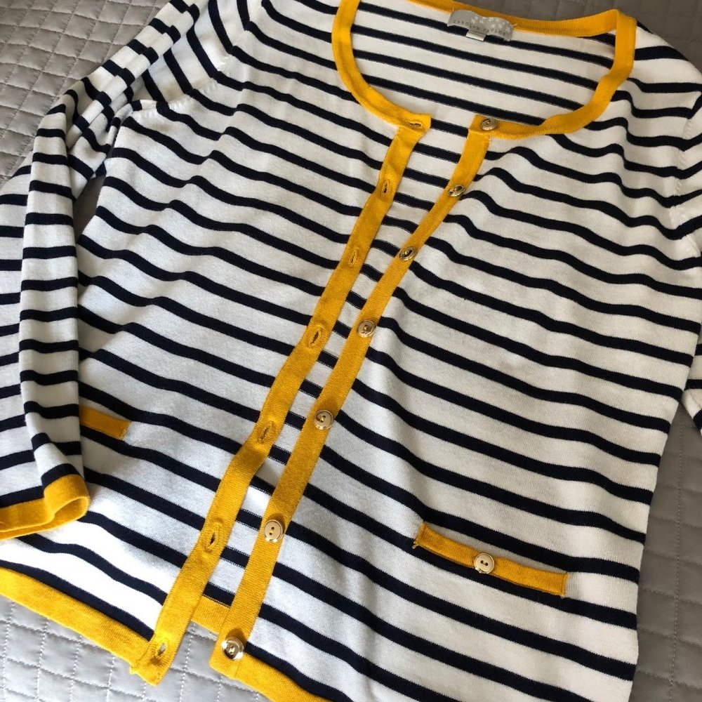 Nautical Stripe Cardigan